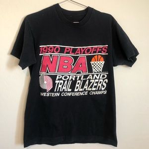 Vintage Portland Trailblazers Playoff Tee